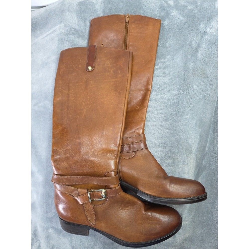 Chelsea And Violet Women's Riding Boots US‎ Size 8M  Brown Leather